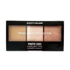 CITY COLOR Photo Chic Highlight Trio (Color: Rose Gold)