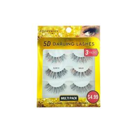 ABSOLUTE Poppy & Ivy 5D Darling Lashes (3-Pack) (Color: Kalea)